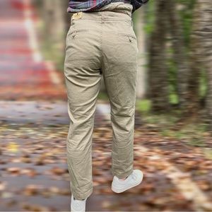 Woolrich Sunday Chino Pant Khaki Tan Medium Cotton